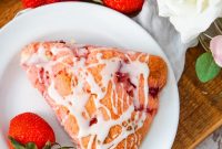 Strawberry Cake Mix Scones Recipe for Soft, Fluffy Treats