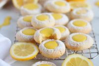 Lemon Thumbprint Cookies Recipe: Zesty Jam-Filled Cookies