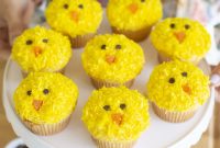 Easter Chick Cupcake Recipe and Decorating Ideas