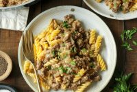 Gluten-Free Dairy-Free Beef Stroganoff Recipe for Comfort Dinner