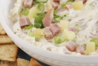 Hawaiian Ham Dip Recipe with Pineapple and Creamy Cheese