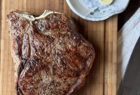 T-Bone Steak Recipe with Garlic Butter and Herbs