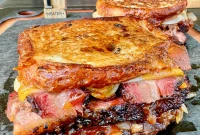 Melted BBQ Brisket Sandwiches