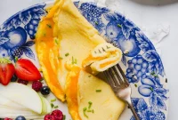 Fluffy Cottage Cheese Omelette Recipe for High-Protein Breakfast