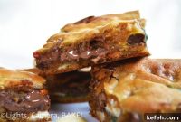 Halloween Candy Blondies Recipe with Leftover Treats (Video)
