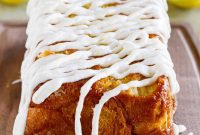 Lemon Pull-Apart Roll Bread: Zesty Soft Breakfast Loaf