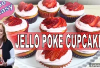 Strawberry Jell-O Poke Cupcakes Recipe for Moist, Fruity Dessert