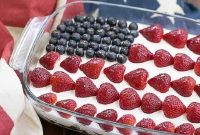Patriotic Berry Cheesecake Dessert Flag Recipe