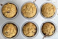 Carrot Banana Muffins with Cinnamon and Honey