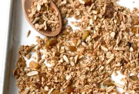 Almond Coconut Granola Recipe with Crispy Clusters