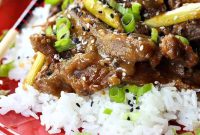 Slow Cooker Mongolian Beef Recipe — Tender Sauce-Glazed Beef