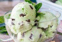 Vegan Mint Chocolate Chip Ice Cream Recipe — Homemade & Fresh