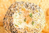 Everything Bagel Cheese Ball Recipe: Creamy Savory Appetizer