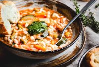 Classic French Pistou Soup Recipe: Provençal Vegetable Stew with Basil