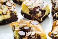 Decadent Cheesecake Brownie Squares: Fudgy Layers with Cream Cheese Swirl