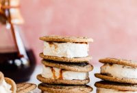 Salted Caramel Coffee Ice Cream Sandwiches Recipe