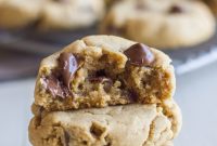 Peanut Butter Cookies with Chocolate-Peanut Butter Filled Chips