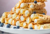 Cream-Filled Pizzelles (Trubochki) Recipe — Crispy Italian Wafer Cones