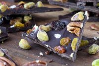Salted Chocolate Cherry Pistachio Pecan Bark Recipe