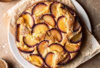 Moist Yogurt Plum Cake Recipe for Perfect Spring Baking