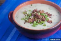 Creamy Bacon and Scallion Dip with a Spicy Kick
