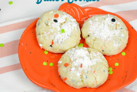 Halloween Ooey Gooey Butter Cookies from Cake Mix