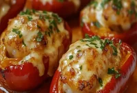 Piquillo Peppers Stuffed with Cod and Prawns Recipe