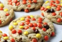 Reese’s Pieces Peanut Butter Blast Cookies Recipe