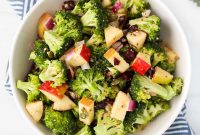 Crispy Broccoli Crunch Salad with Bacon and Sunflower Seeds