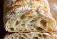 Homemade Ciabatta Bread: Crispy Crust & Airy Interior Recipe