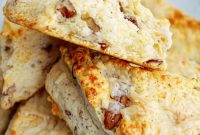 Savory White Cheddar Scones for Brunch and Snacks