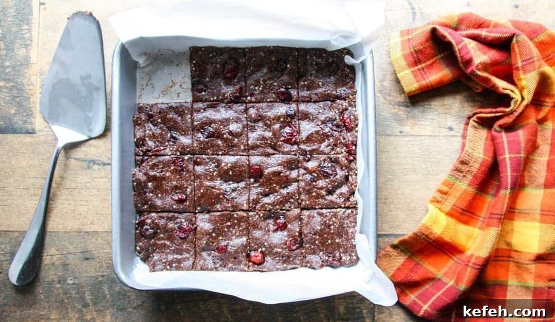 Protein bars in a pan