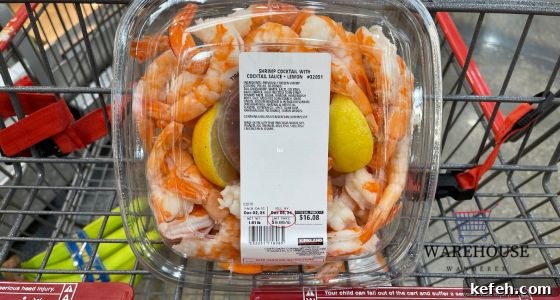 Top Costco Thanksgiving Appetizers for 2025 Holiday Entertaining 8 Costco Shrimp Cocktail platter with cocktail sauce — ready-to-serve Costco Thanksgiving appetizer.