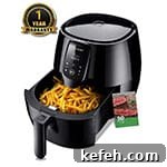 Air Fryer Pork Chops Parmigiana with Italian Breadcrumbs 4 Tiluxury Air Fryer 5.8 qt