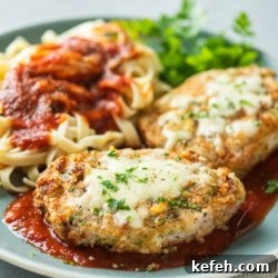 Air Fryer Pork Chops Parmigiana with Italian Breadcrumbs 6 Air Fryer Italian Pork Chop Parmesan Recipe is an Easy Crusted Pork Parmesan @BestRecipeBox