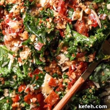 kale caesar salad