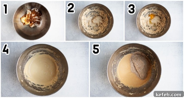 step by step process for making cookies