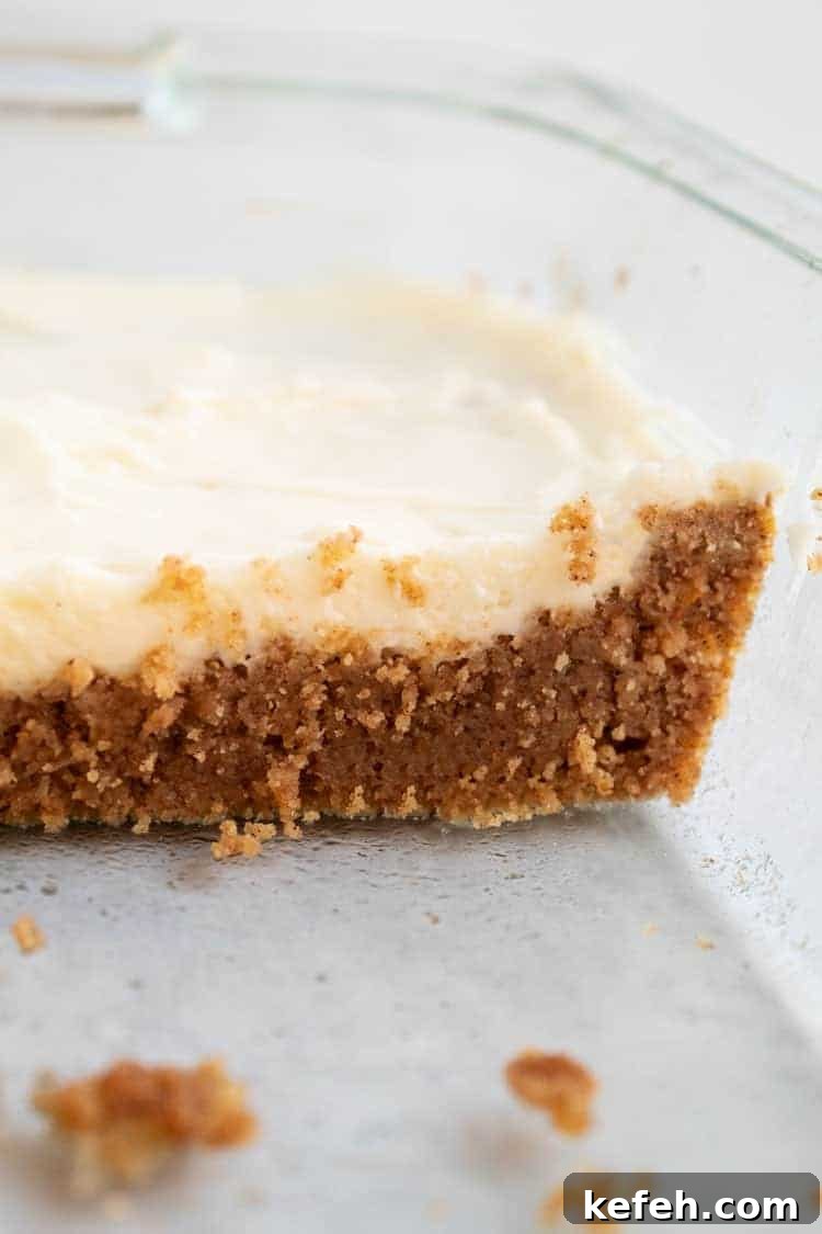 side of keto pumpkin cookies in a casserole dish