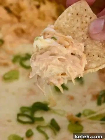 slow cooker buffalo chicken dip with raw chicken.
