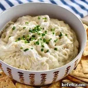 Caramelized Onion Dip Made with Greek Yogurt — Savory Party Dip 14 Caramelized Onion dip with greek yogurt recipe.
