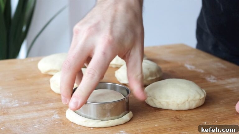 Vegan Bomboloni: Authentic Italian Filled Donuts Recipe 13 Shaping the dough into bomboloni