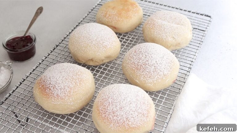 Vegan Bomboloni: Authentic Italian Filled Donuts Recipe 16 Sugar coating the vegan Italian donuts