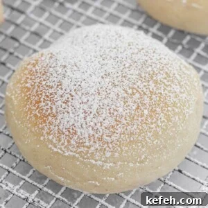 Vegan Bomboloni: Authentic Italian Filled Donuts Recipe 8 oven baked bomboloni or Italian donuts