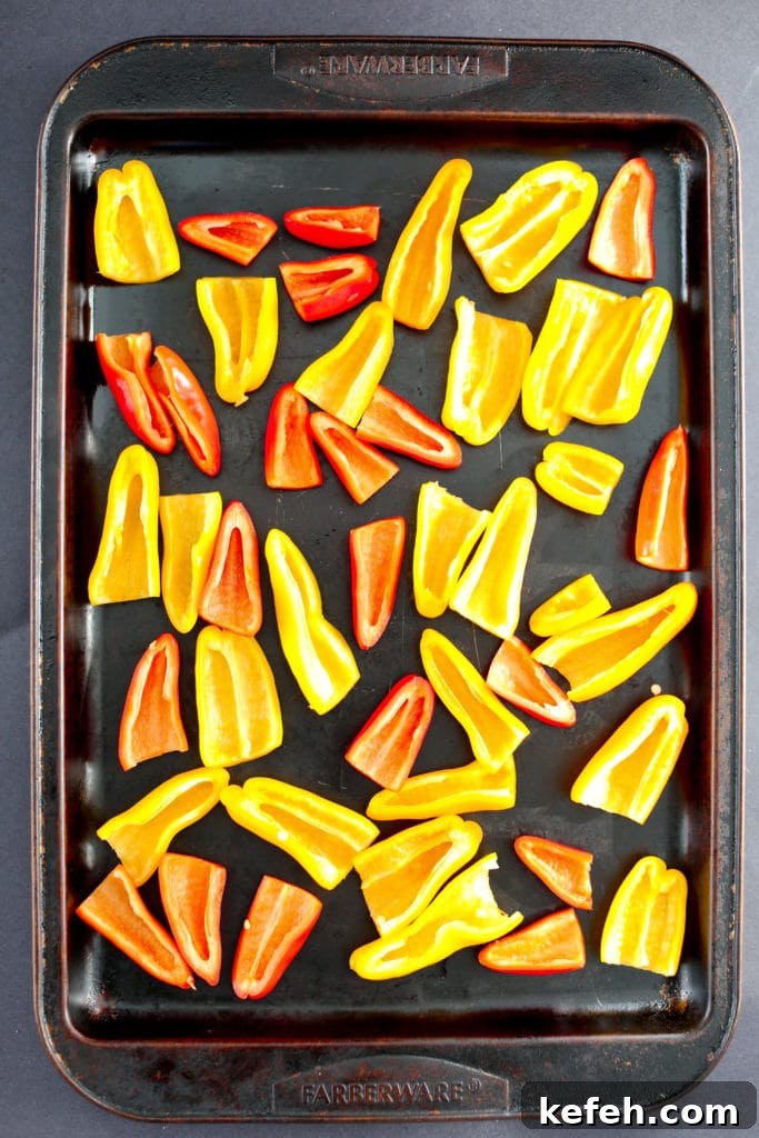 Vegan Gluten-Free Mini Bell Pepper Nachos Recipe 3 Healthy Mini Bell Pepper Nachos (vegan and gluten-free)