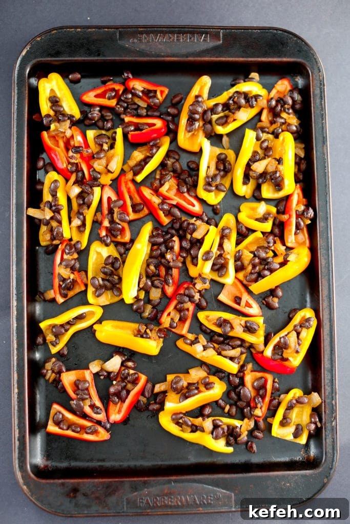 Vegan Gluten-Free Mini Bell Pepper Nachos Recipe 4 Healthy Mini Bell Pepper Nachos (vegan and gluten-free)