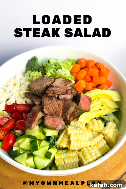 Loaded Steak Salad Recipe: Hearty Steak and Greens Bowl 9 img 1292 8