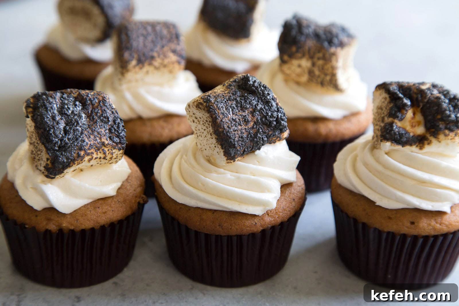 Toasted Marshmallow Butternut Squash Cupcakes 3 Butternut Squash Cupcakes