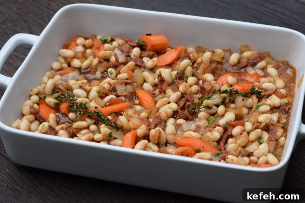 Rustic Chicken and Sausage Cassoulet Recipe for Comforting Dinners 5 cassoulet-style chicken and white beans | pamela salzman