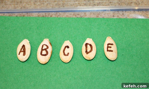 Learning Through Pumpkins: Fall Activities and Lessons for Kids 9 Pumpkin-Seed-Busy-Bag-ABCs