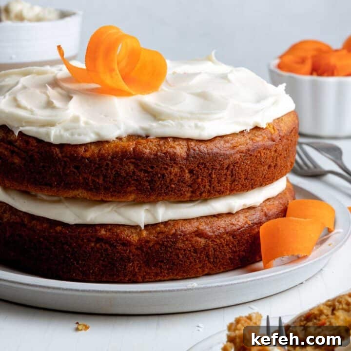 Gluten free carrot cake with pineapple on large plate.